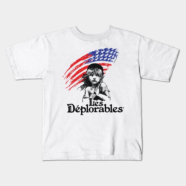 Les Deplorables Kids T-Shirt by 